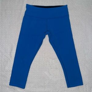 Lululemon Wunder Under Reversible Cropped Capri